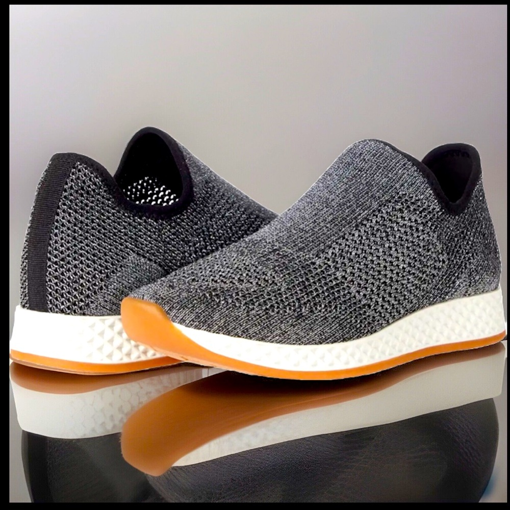 J Slides Tiger Women’s Sz 8M Slip-On Sneakers A Stretch Knit Upper Cushion NIB